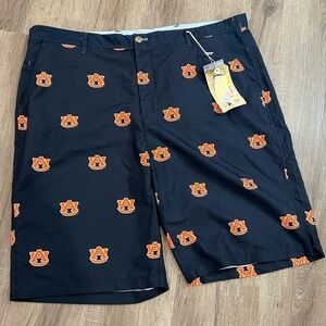 NWT Auburn University Size 42 Ovation Official Licensed College Shorts Tigers
